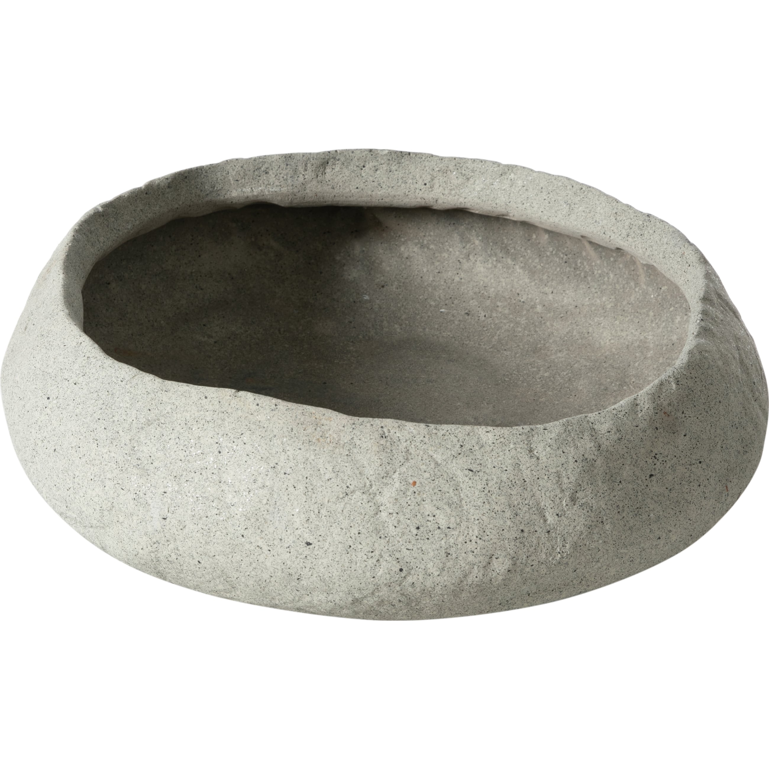 EARTH DEKORATİF KASE BEJ 43X39X15CM