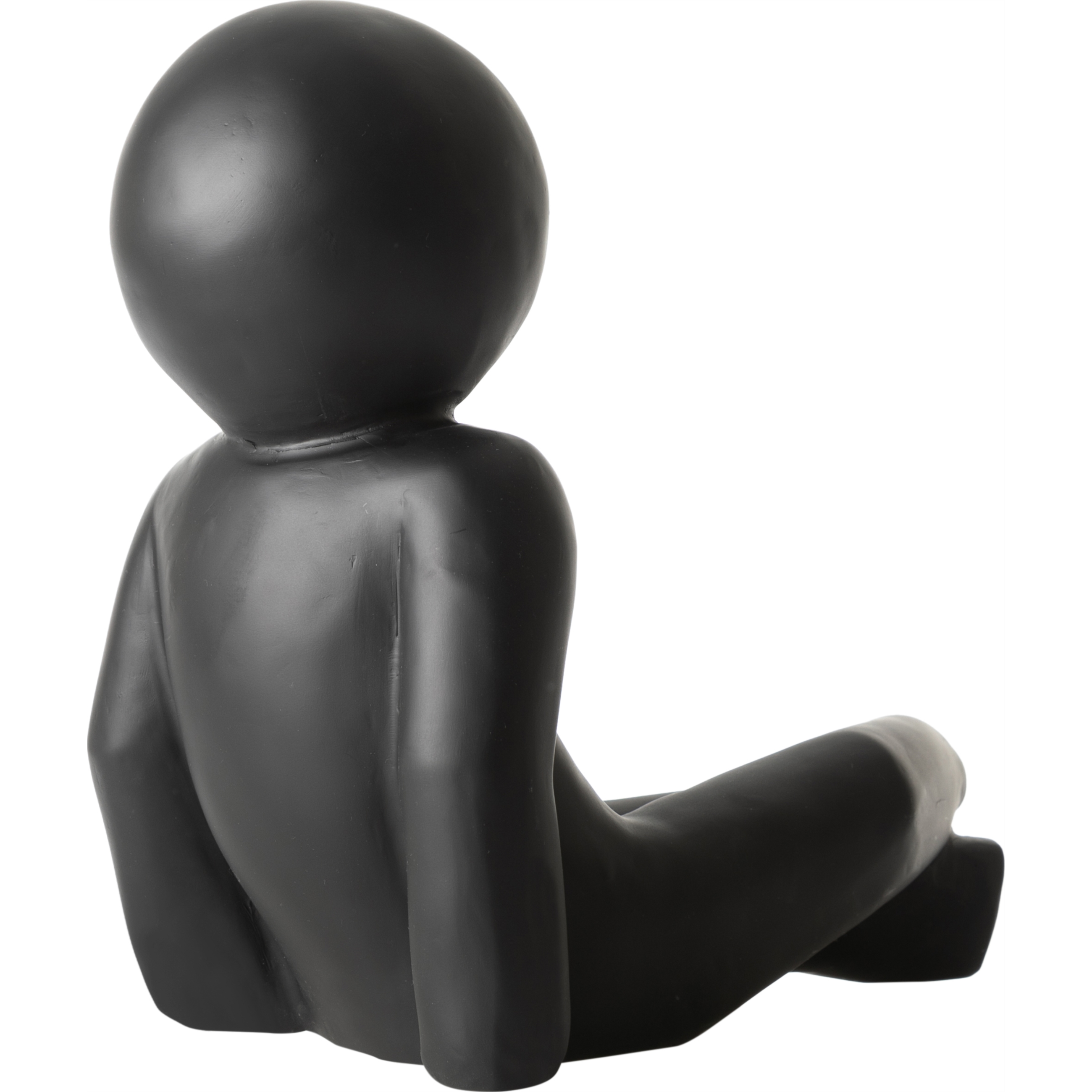 SITTING MAN BİBLO SİYAH 41X23X40CM