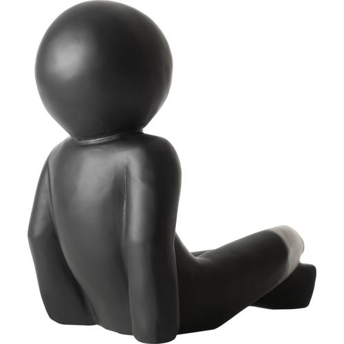 SITTING MAN BİBLO SİYAH 41X23X40CM