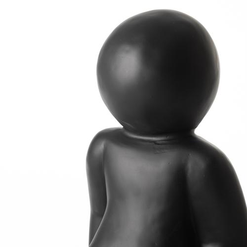  SITTING MAN BİBLO SİYAH 41X23X40CM