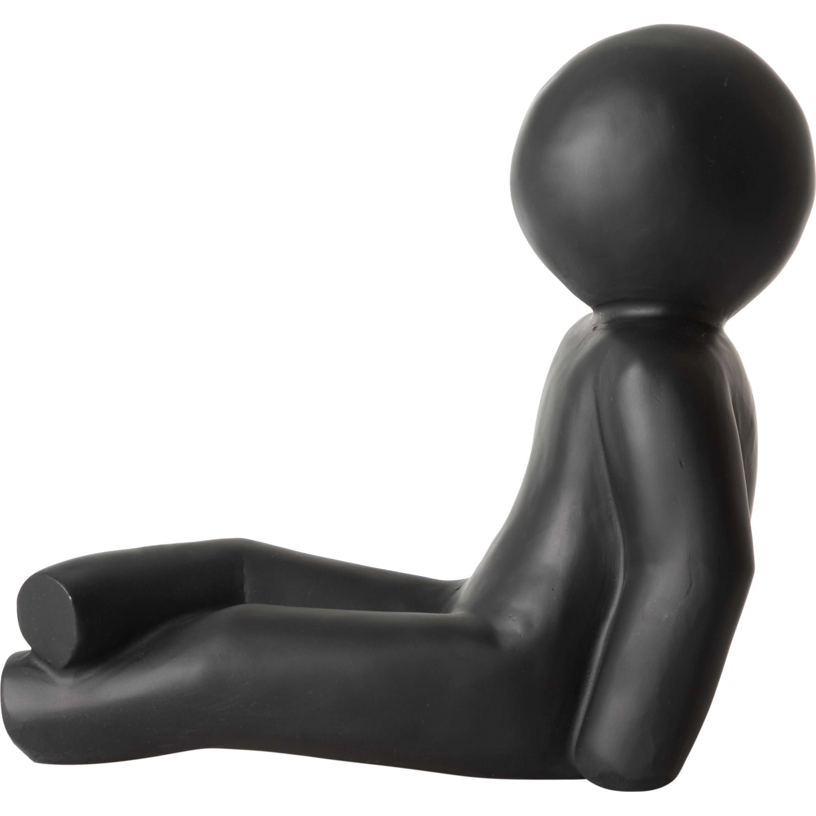 SITTING MAN BİBLO SİYAH 41X23X40CM