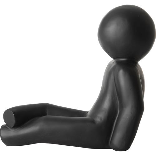 SITTING MAN BİBLO SİYAH 41X23X40CM