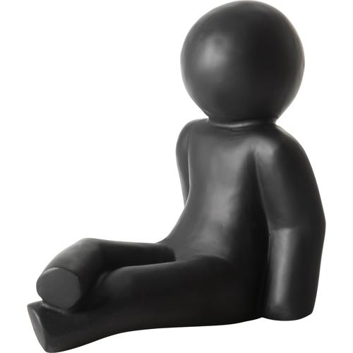 SITTING MAN BİBLO SİYAH 41X23X40CM