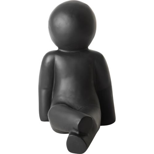 SITTING MAN BİBLO SİYAH 41X23X40CM