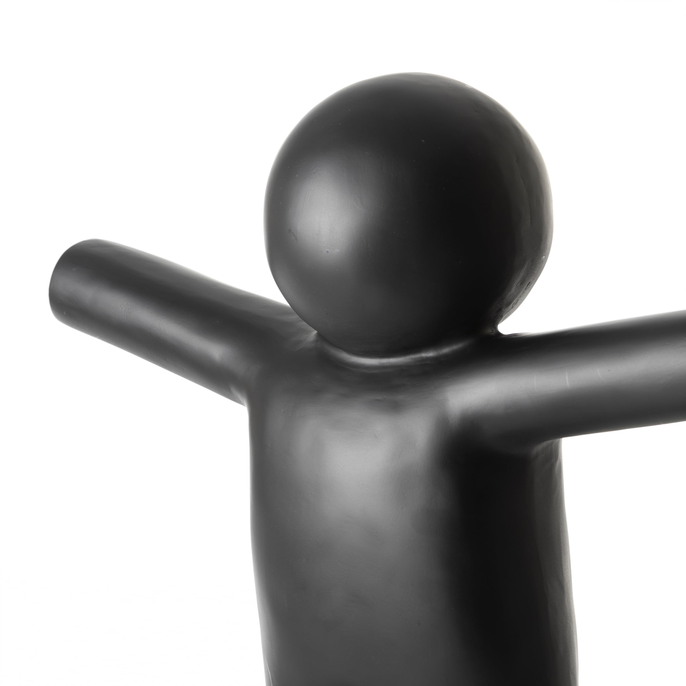 STANDING MAN BİBLO SİYAH 50X17X57CM