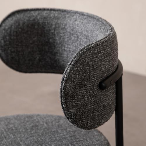  CIRCLE SANDALYE KOYU GRİ