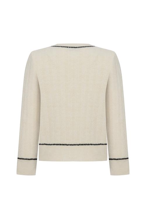  ÇİZGİ DETAYLI HIRKA