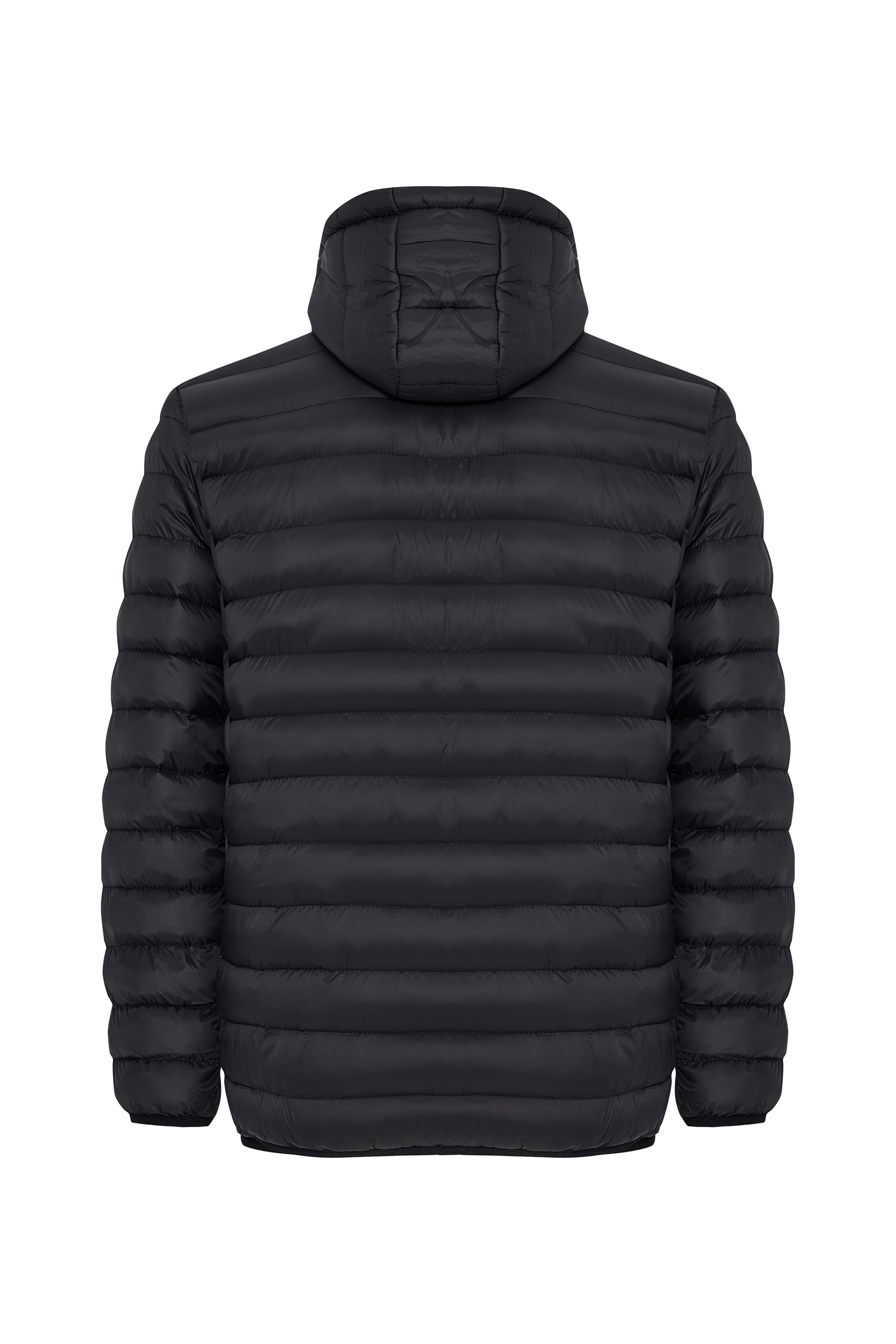 KAPİTONELİ DİK YAKA KAPÜŞONLU ŞİŞME MONT