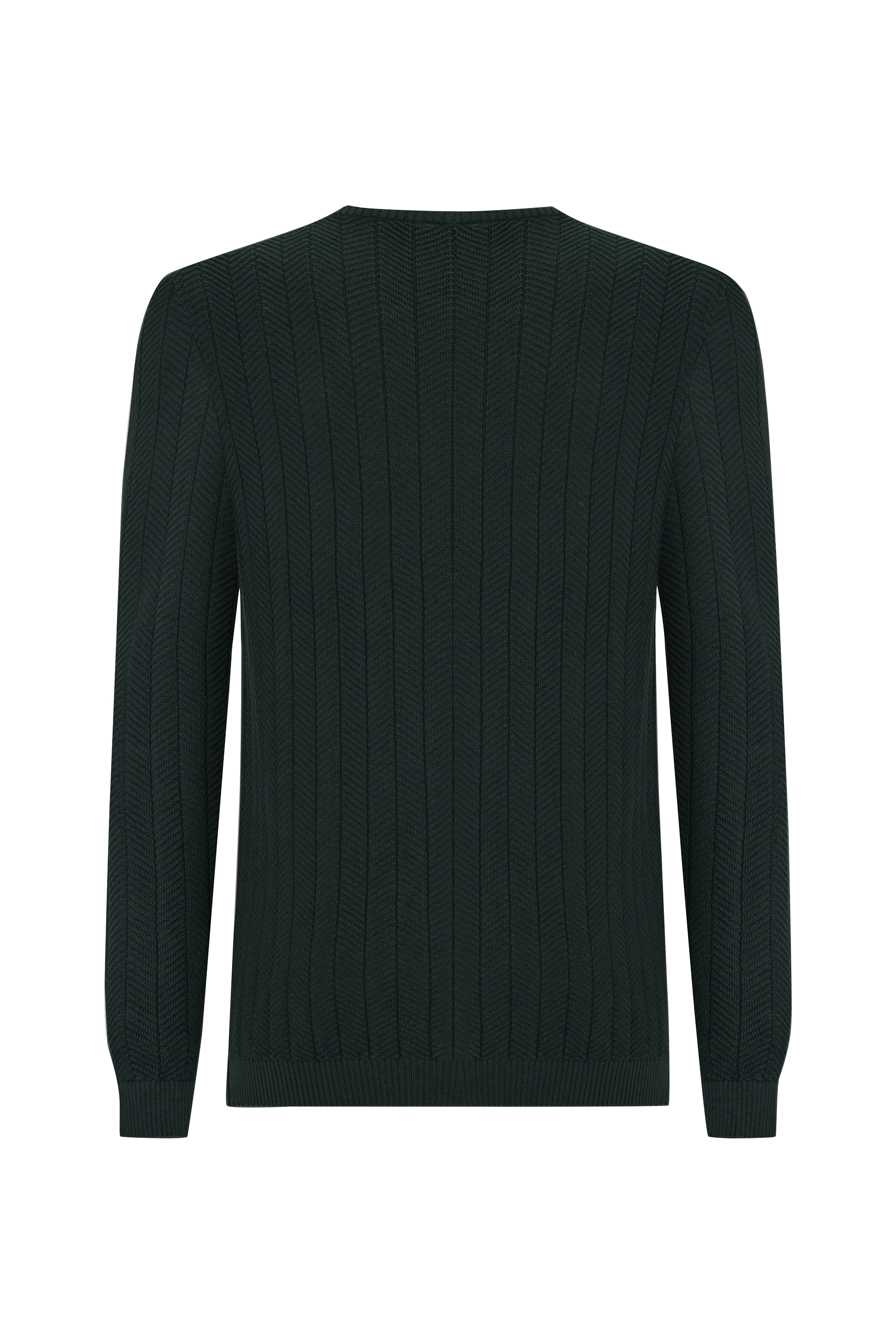 DESENLİ BİSİKLET YAKA KAZAK