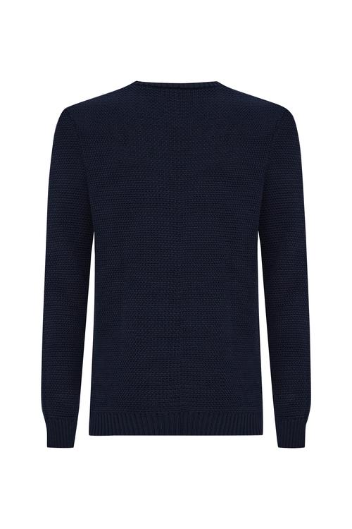  ÖRGÜLÜ BİSİKLET YAKA KAZAK