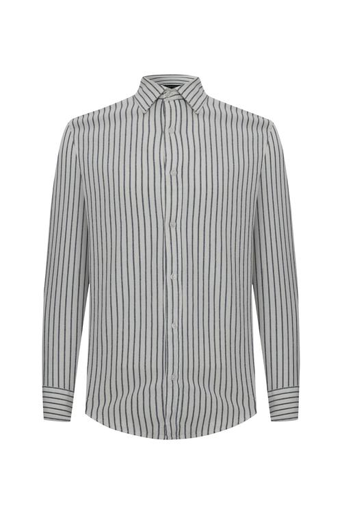  ÇİZGİLİ REGULAR FIT UZUN KOLLU GÖMLEK