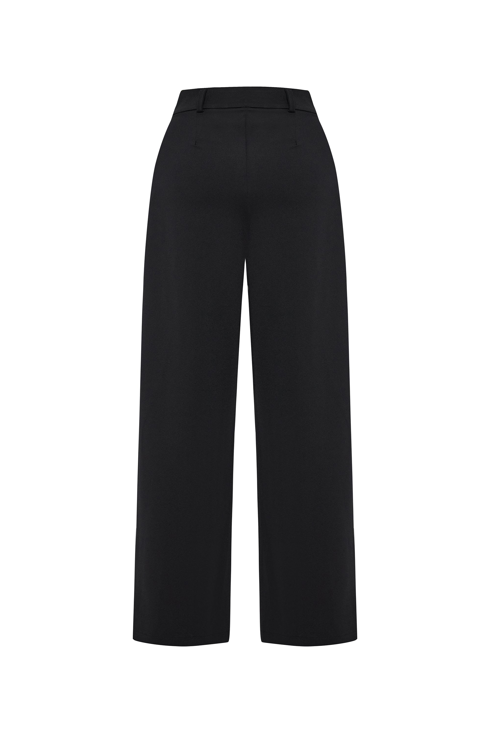 WIDE LEG PİLELİ YÜKSEK BEL PANTOLON