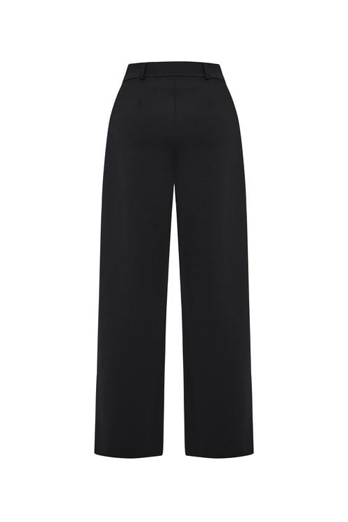  WIDE LEG PİLELİ YÜKSEK BEL PANTOLON