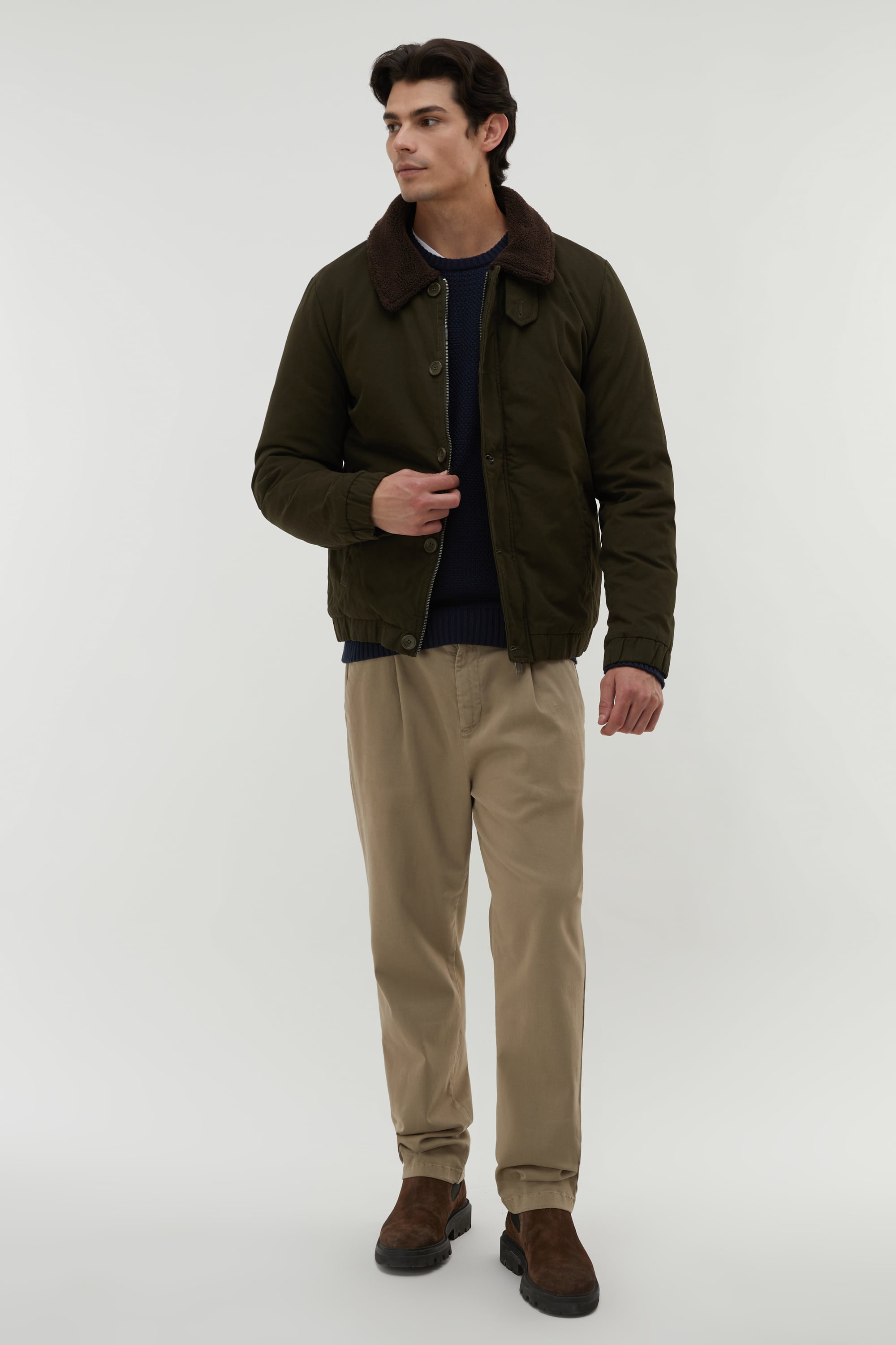 PİLELİ STRAIGHT FIT PANTOLON