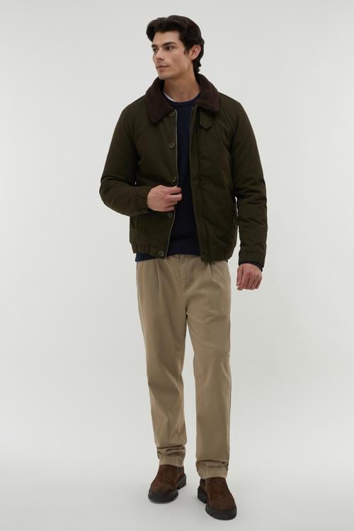  PİLELİ STRAIGHT FIT PANTOLON