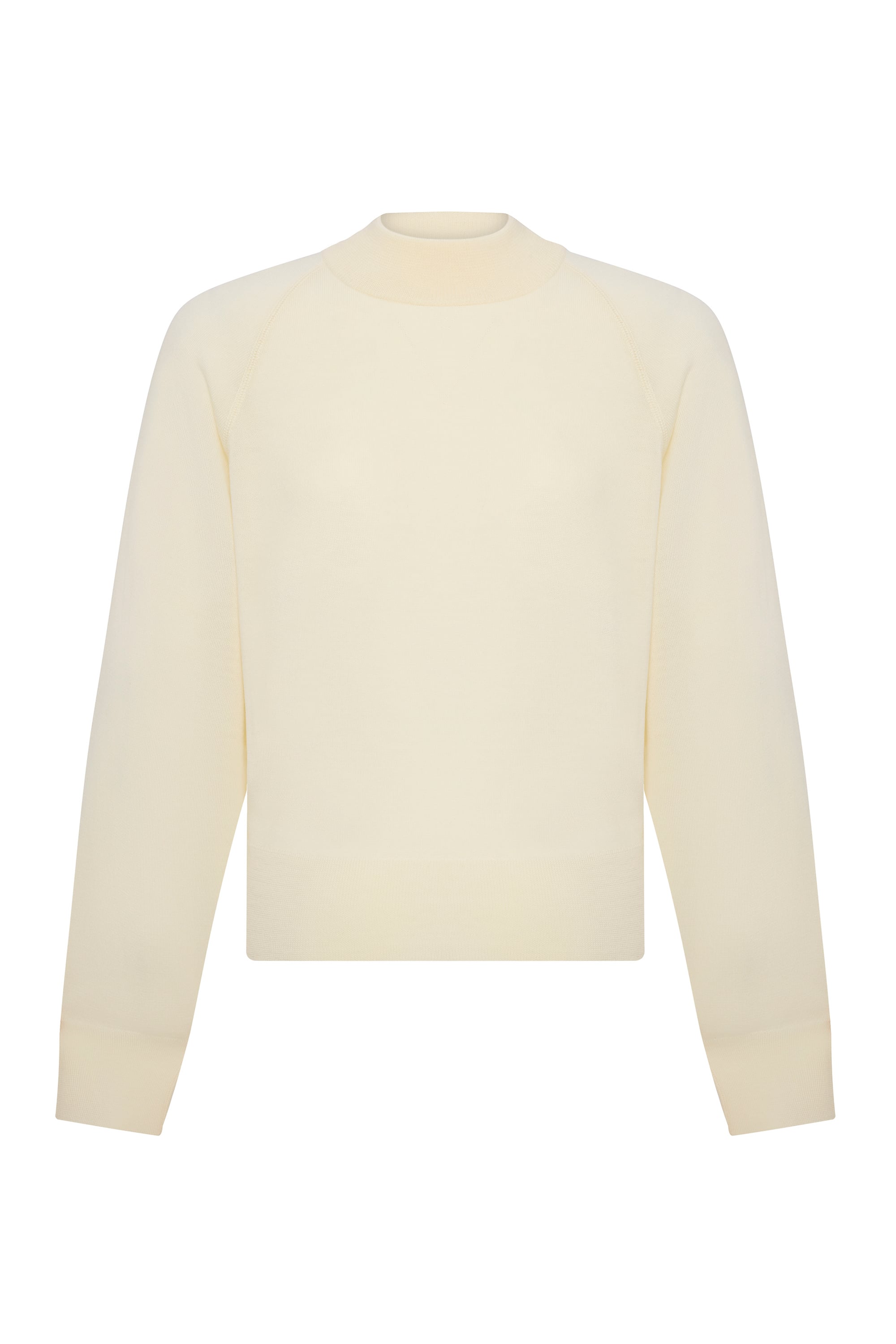 DİK YAKA YÜN KAZAK