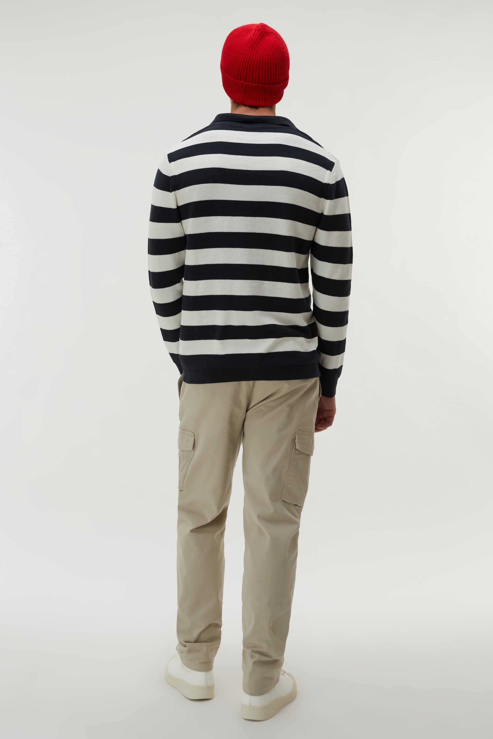 PAMUK KARIŞIMLI STRAIGHT FIT KARGO PANTOLON