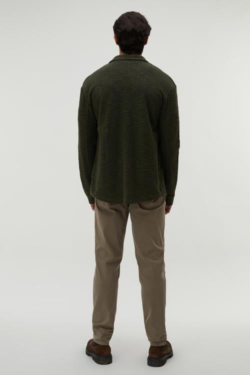  REGULAR FIT TEKSTÜRLÜ GÖMLEK CEKET