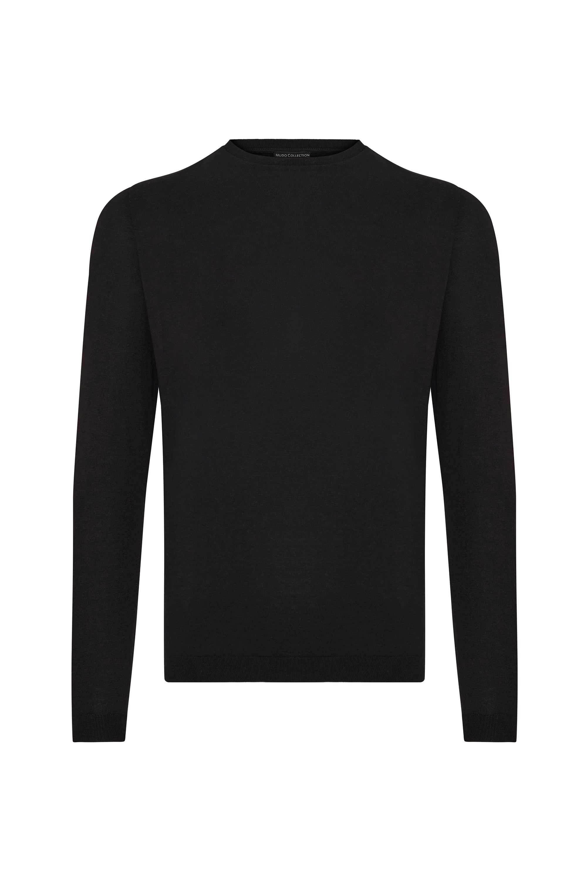 BİSİKLET YAKA MODAL KAZAK