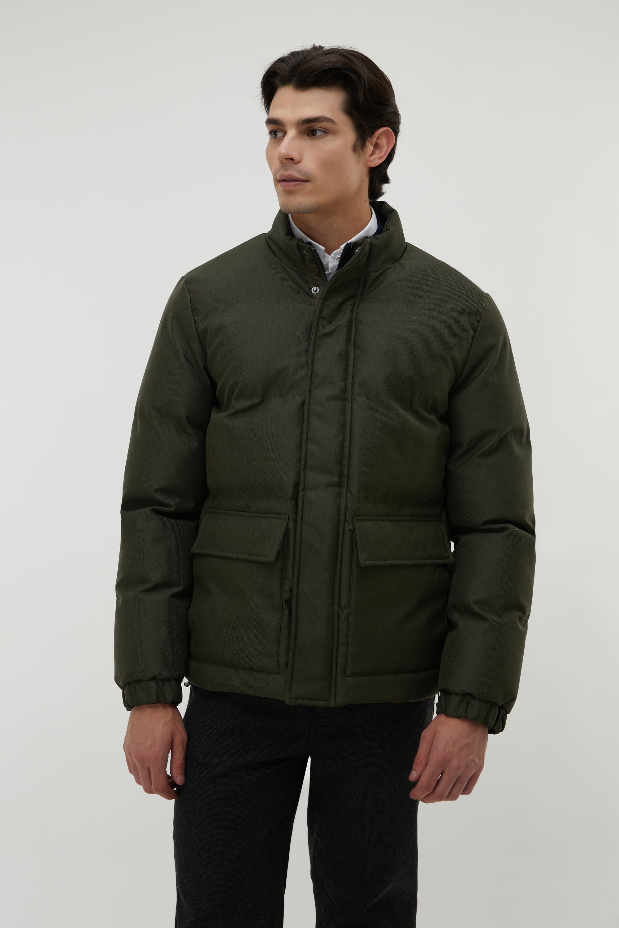 DİK YAKA ŞİŞME MONT