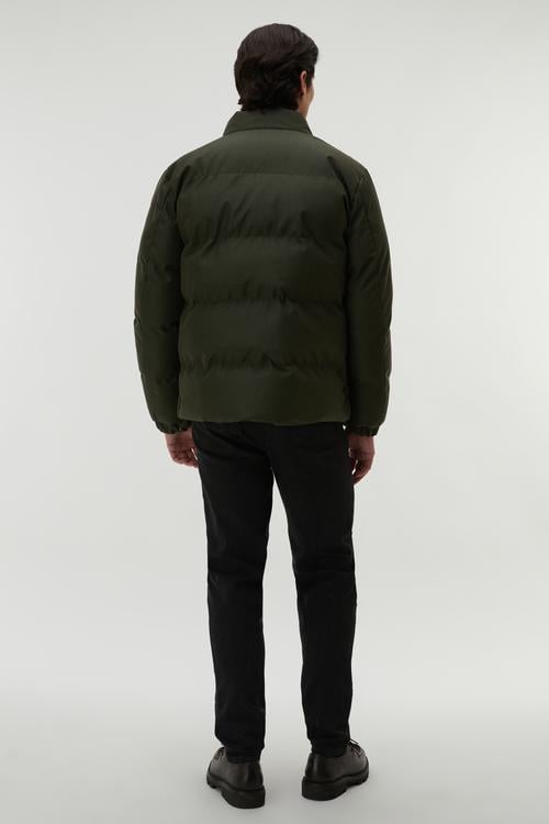 DİK YAKA ŞİŞME MONT