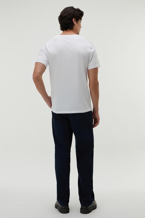  V YAKA KISA KOLLU T-SHIRT