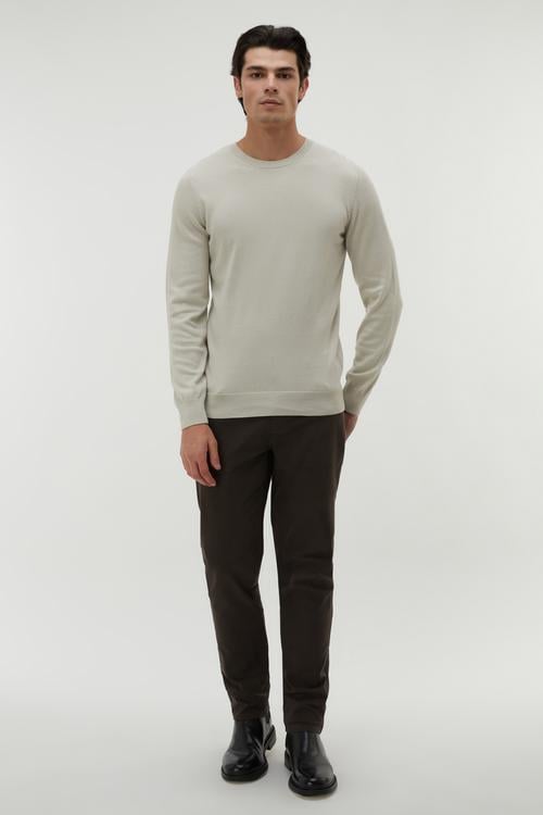  BİSİKLET YAKA UZUN KOLLU KAZAK