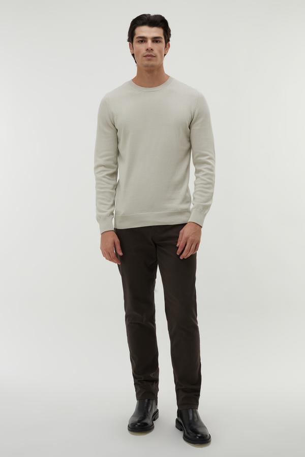 PAMUK KARIŞIMLI SLIM FIT PANTOLON