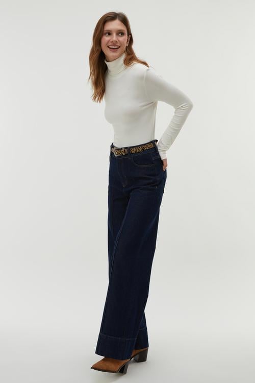  WIDE LEG JEAN PANTOLON