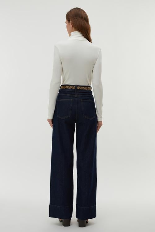  WIDE LEG JEAN PANTOLON