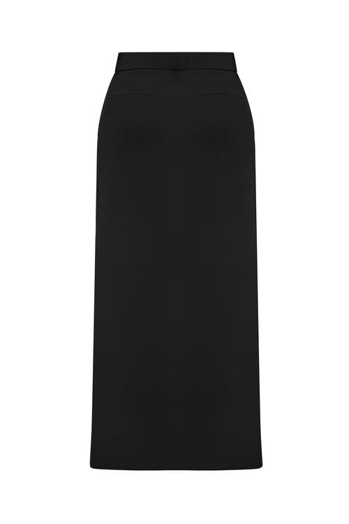  YIRTMAÇLI MİDİ ETEK