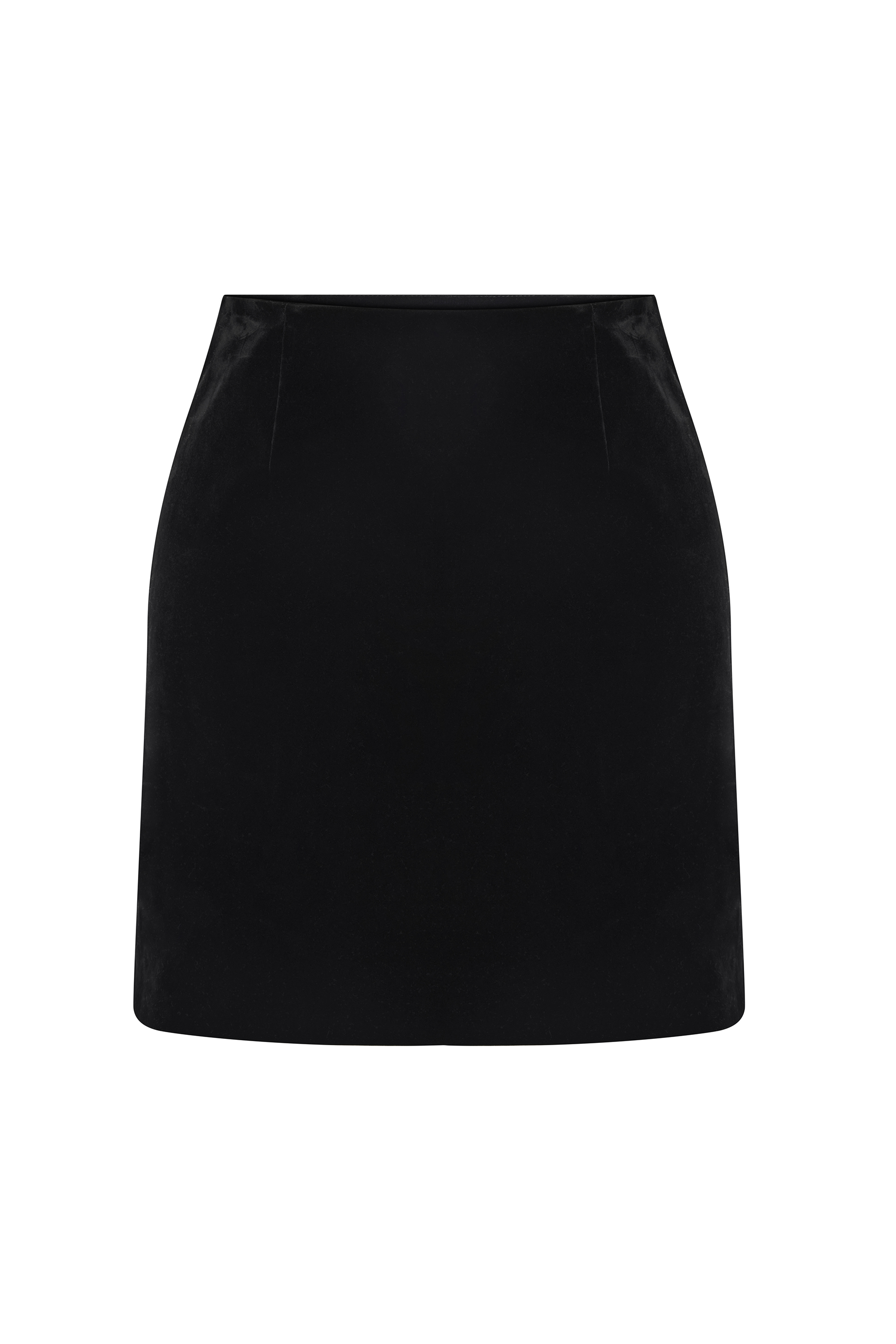 KADİFE GÖRÜNÜMLÜ MİNİ ETEK