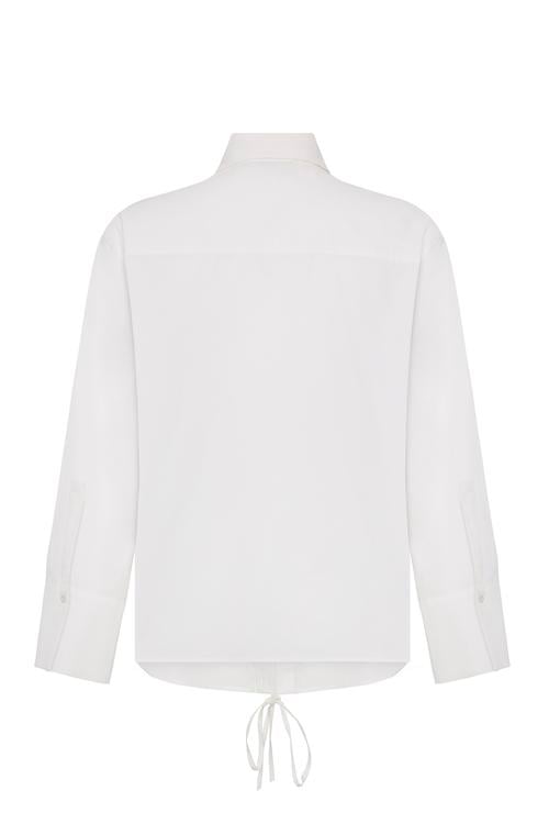  BAĞLAMALI UZUN KOLLU GÖMLEK