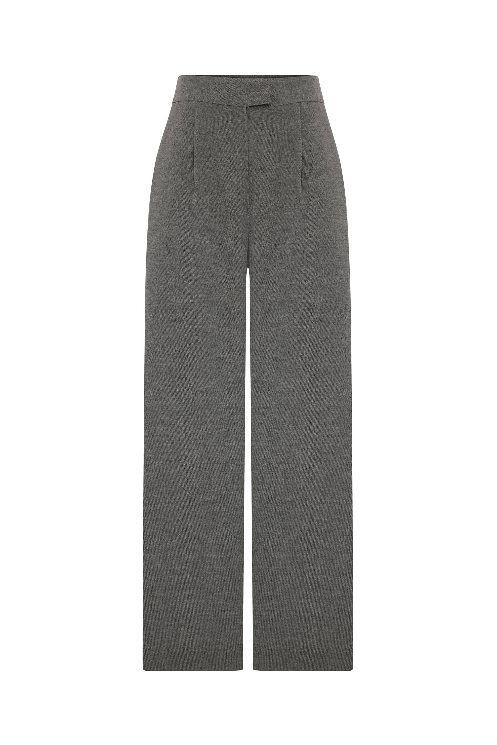 PİLELİ STRAIGHT FIT PANTOLON