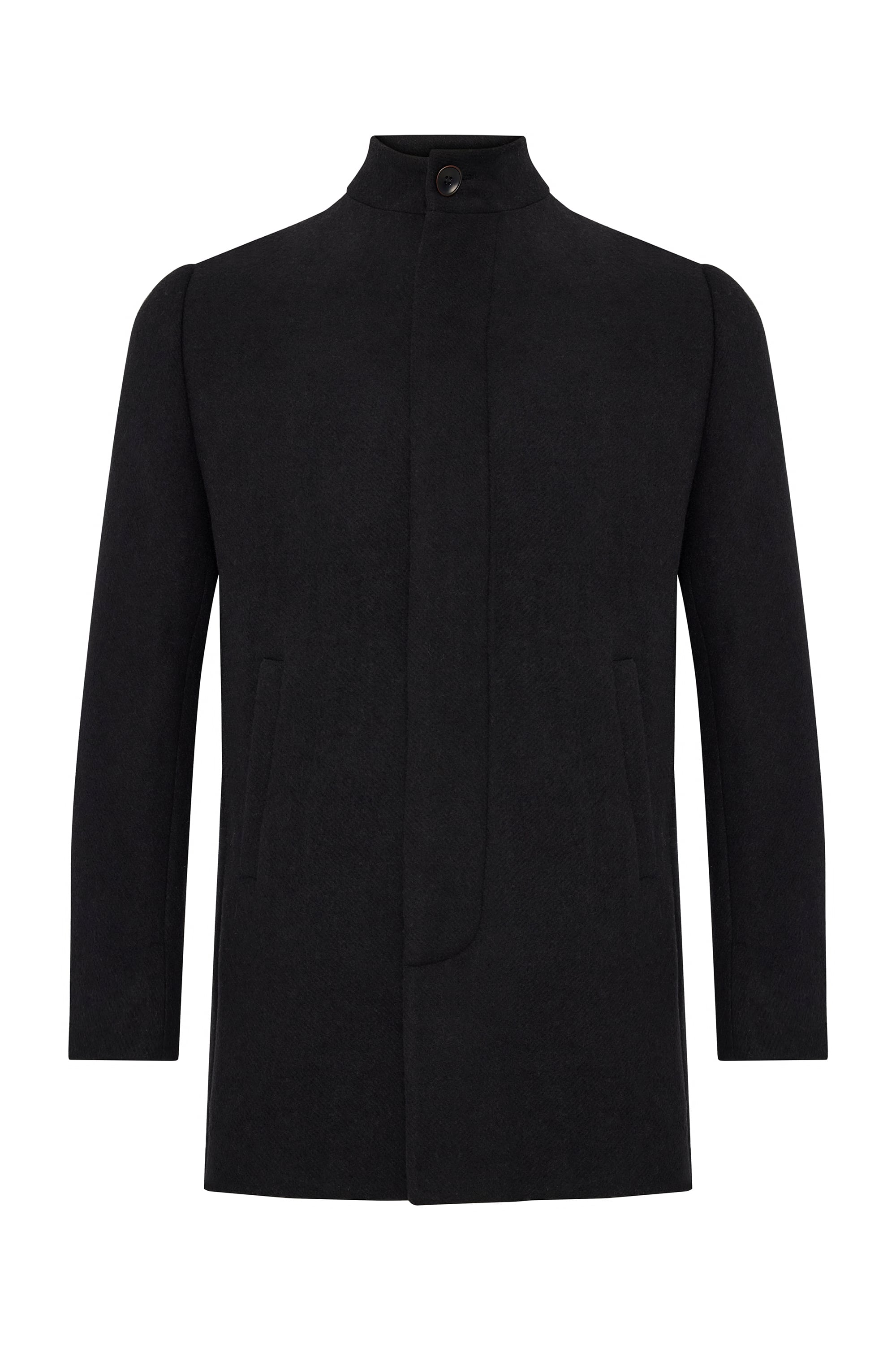 DİK YAKA KAŞE KABAN