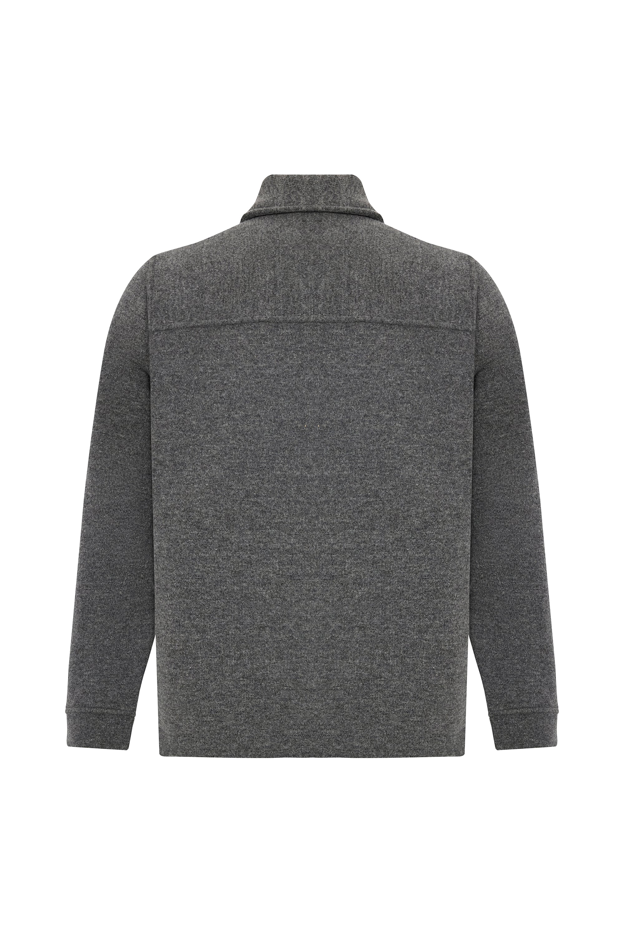 YÜN KARIŞIMLI GÖMLEK CEKET