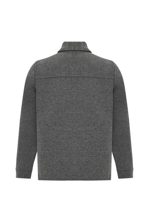  YÜN KARIŞIMLI GÖMLEK CEKET