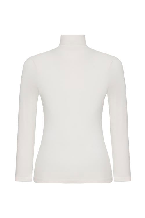  DİK YAKA UZUN KOLLU T-SHIRT