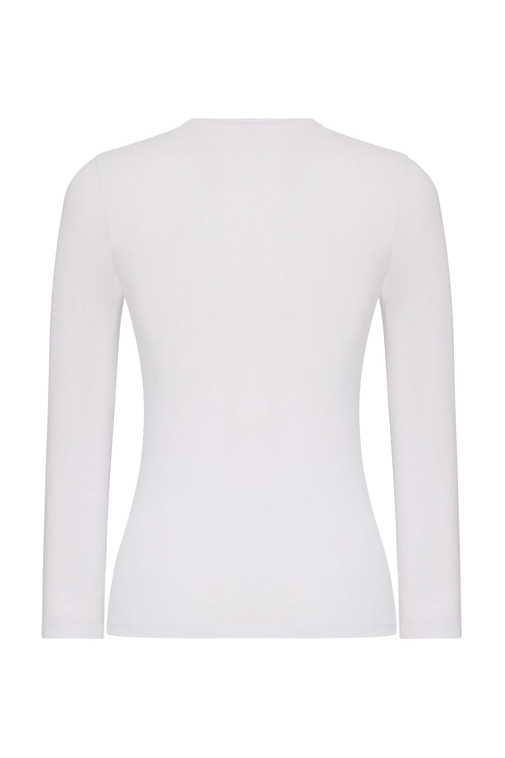 BİSİKLET YAKA UZUN KOLLU T-SHIRT