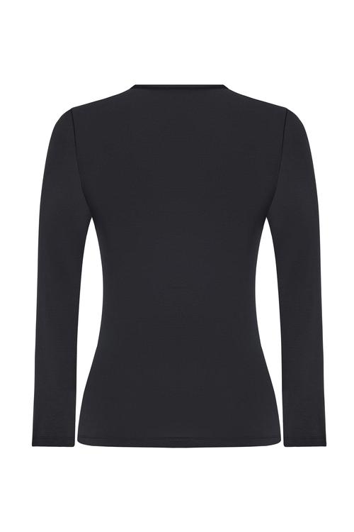  BİSİKLET YAKA UZUN KOLLU T-SHIRT