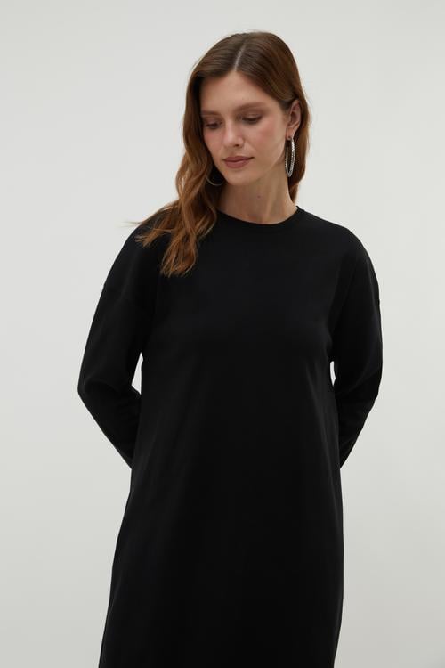 PAMUKLU MİNİ ELBİSE