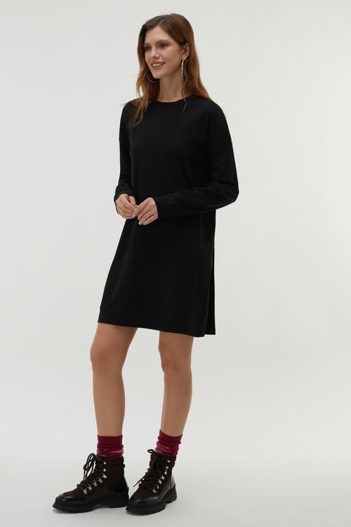 PAMUKLU MİNİ ELBİSE