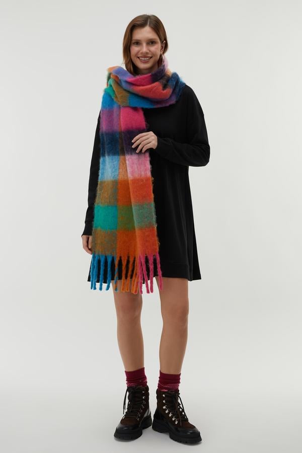 PAMUKLU MİNİ ELBİSE