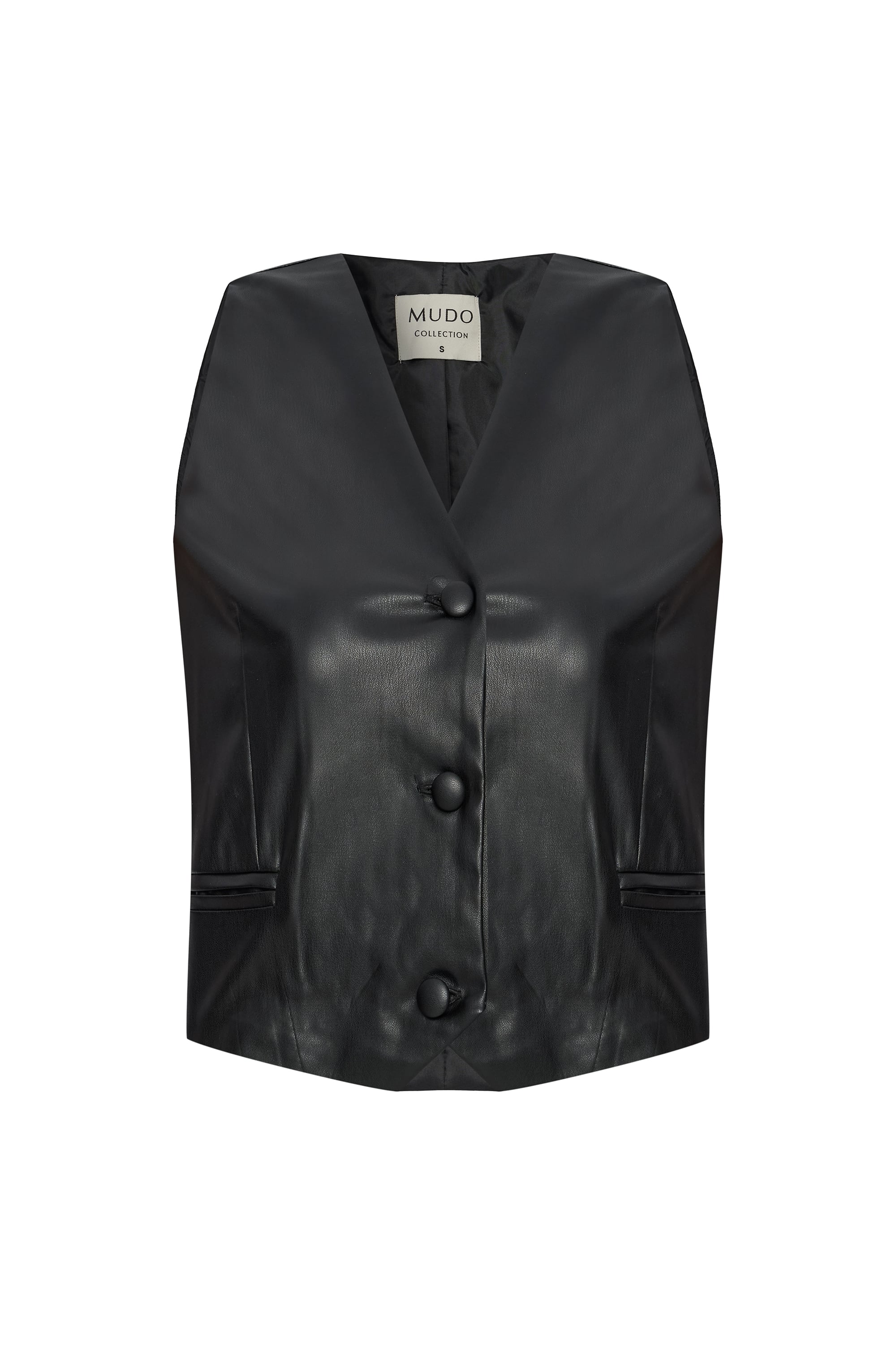 DERİ GÖRÜNÜMLÜ SMART YELEK