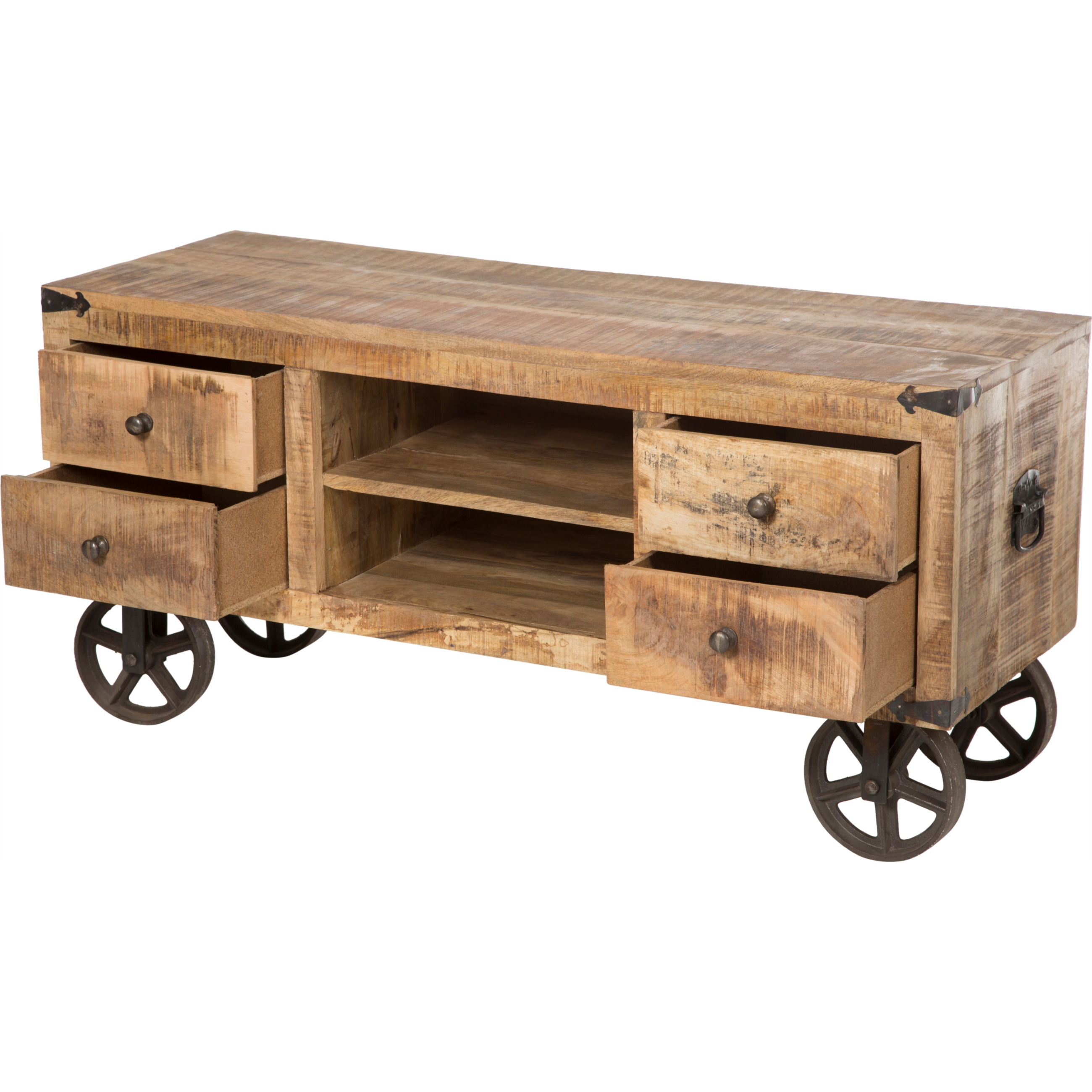 ESCAPE MASİF AHŞAP TV KONSOLU