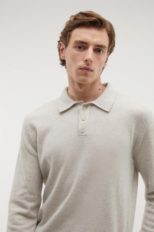  POLO YAKA YÜNLÜ KAZAK