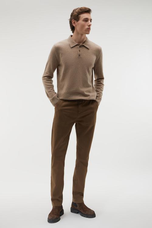  POLO YAKA YÜNLÜ KAZAK