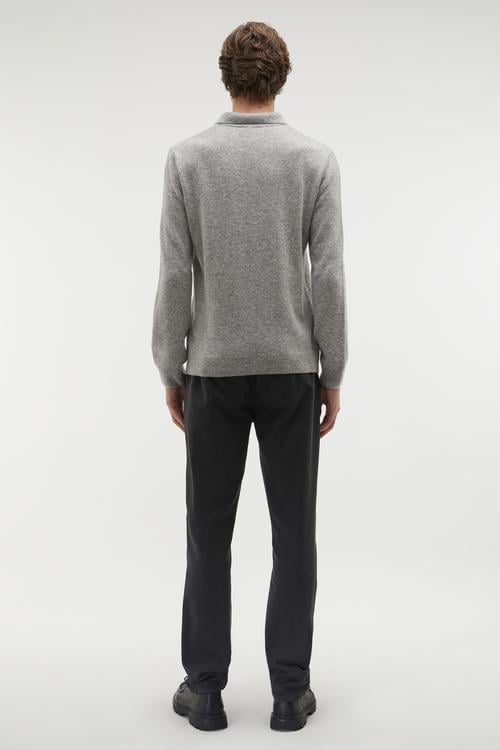  POLO YAKA YÜNLÜ KAZAK