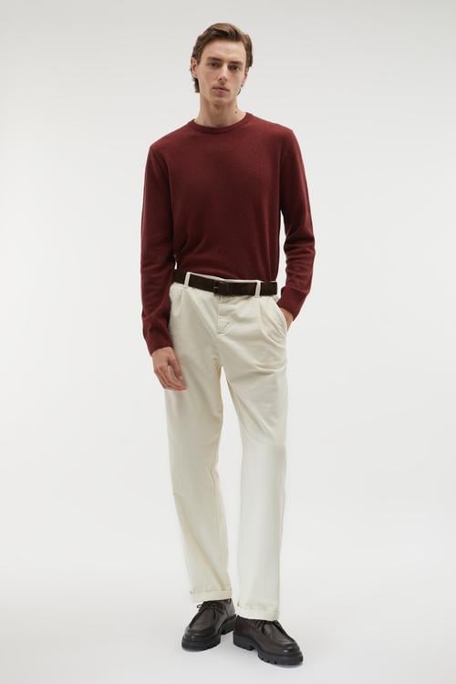 BİSİKLET YAKA TRİKO KAZAK