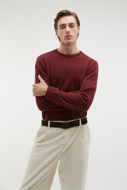 BİSİKLET YAKA TRİKO KAZAK